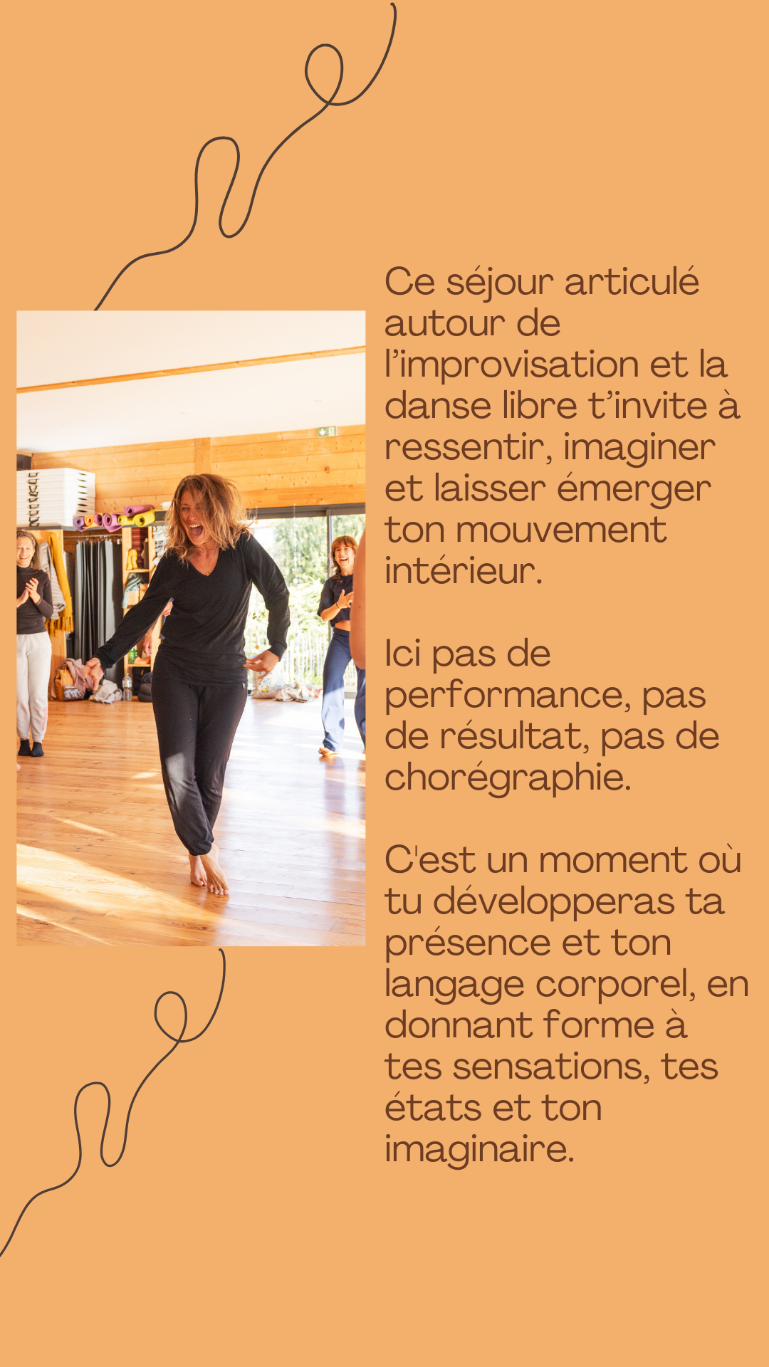 Mouvement intérieur : Impro & Danse libre - Du 16 au 18/10/26