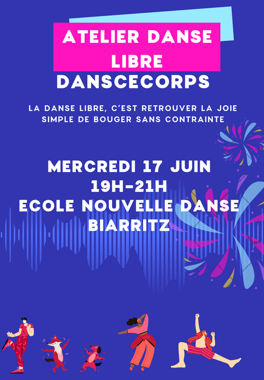 Atelier Impro & Danse Libre | Mensuel 2H